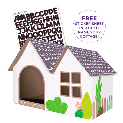 Cat Cottage Cardboard House