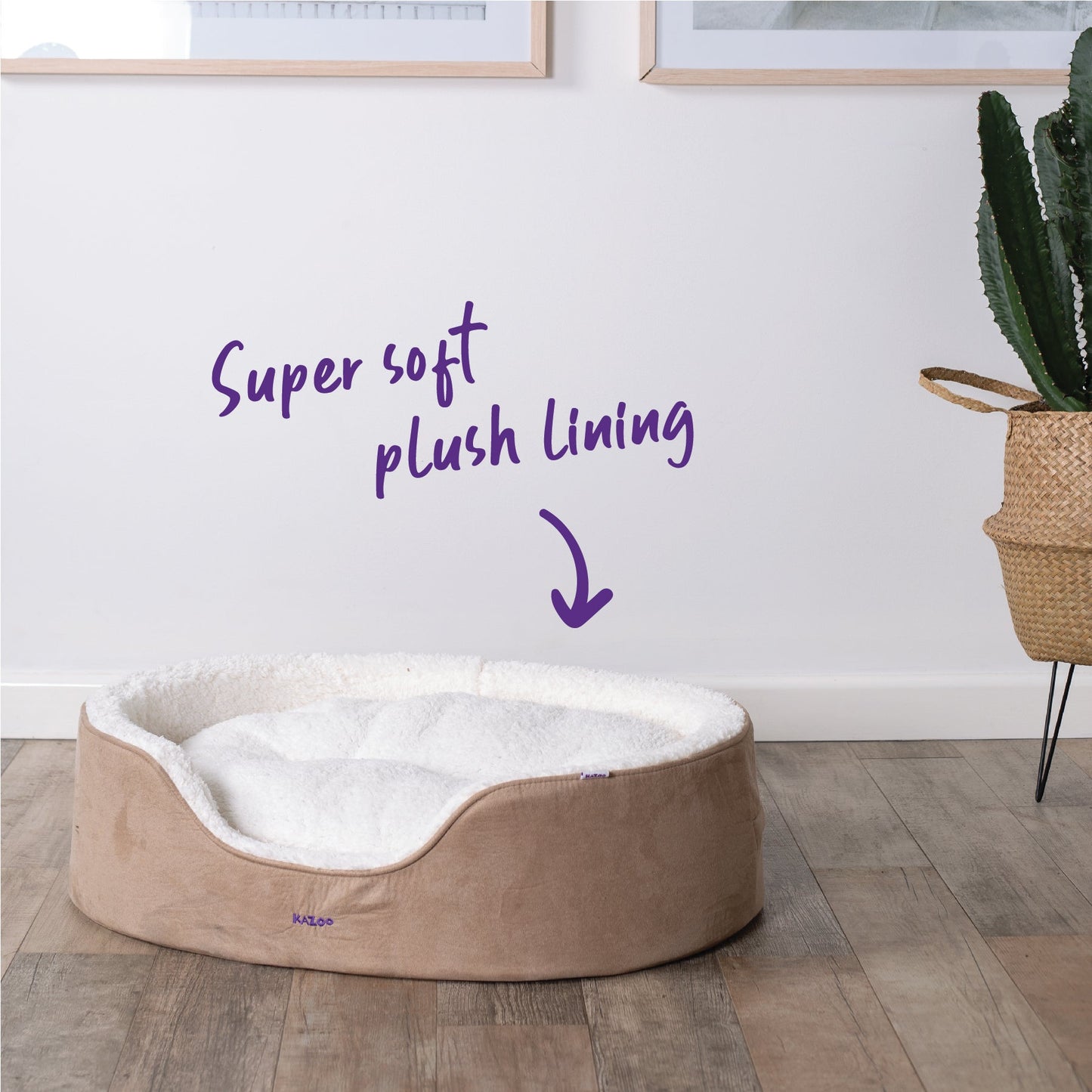 Manhattan Bed - Coffee & White - Cat