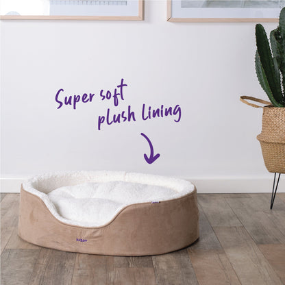 Manhattan Bed - Coffee & White - Cat