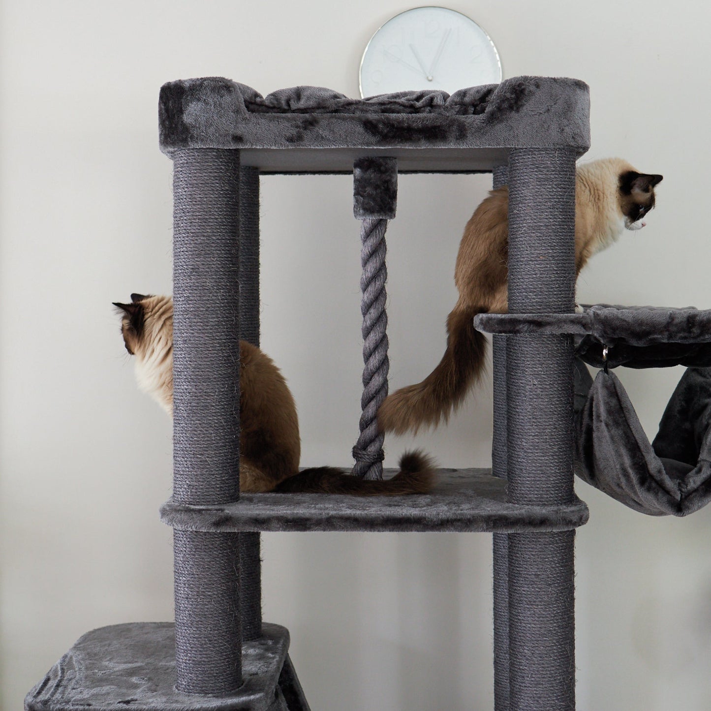 Kitty Climb Playground - Charcoal