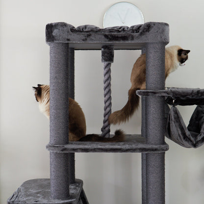 Kitty Climb Playground - Charcoal