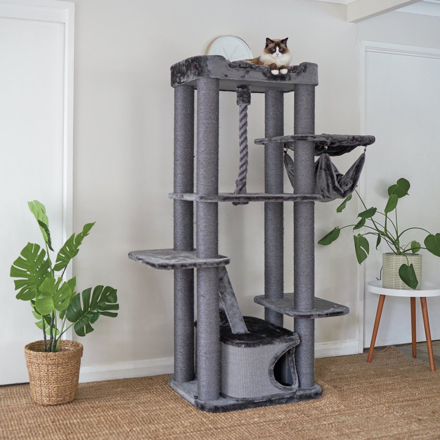 Kitty Climb Playground - Charcoal