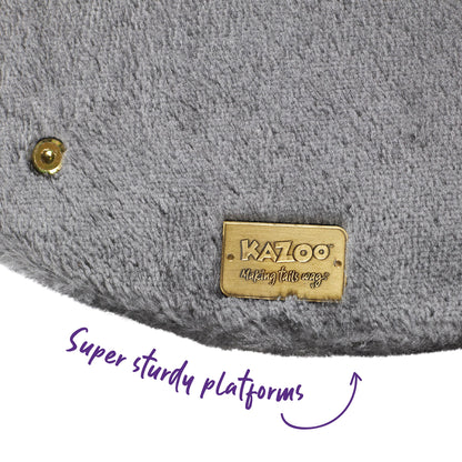 Kitty Scratch & Sleep Post - Charcoal