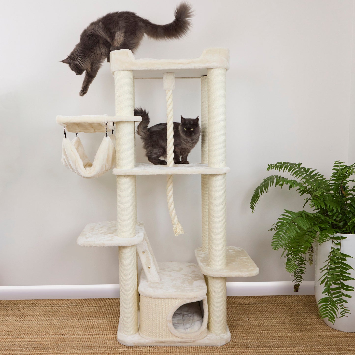 Kitty Climb Playground - Cream