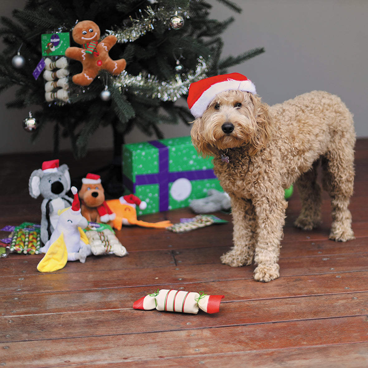 Christmas Plush Puppy Dog Toy