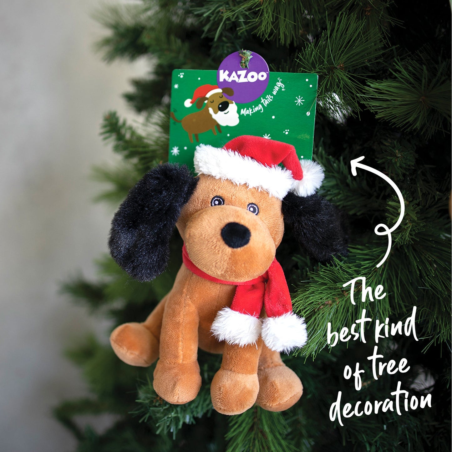 Christmas Plush Puppy Dog Toy
