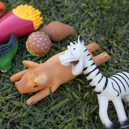 Silly Pig Squeaky Dog Toy