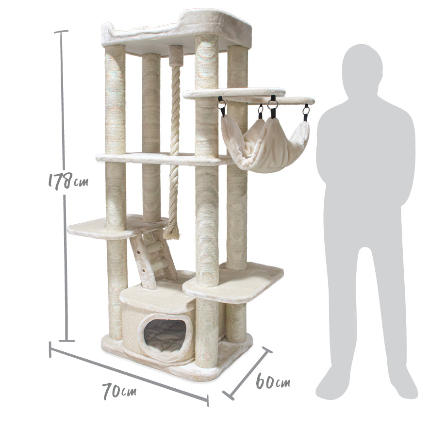 Kitty Climb Playground - Cream