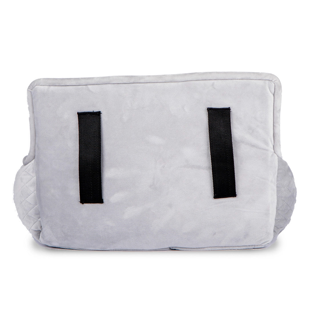 Quilted Car Seat - Light Grey