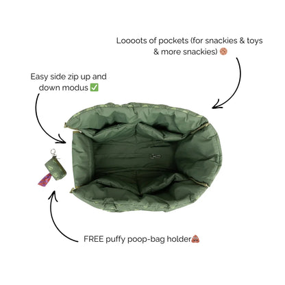 The Nap Bag | Neverland Green