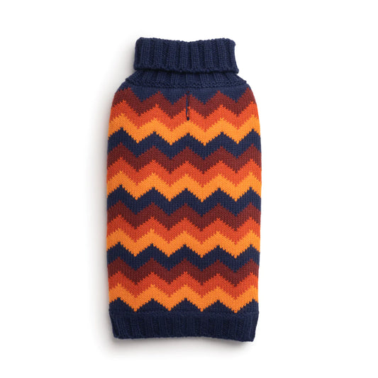 Navy Chevron Sweater