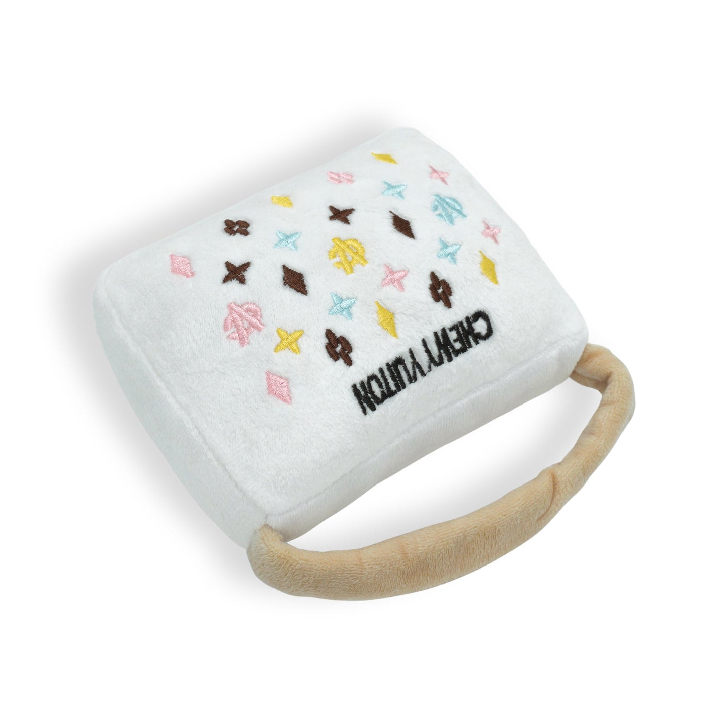 Chewy Vuiton Handbag - White