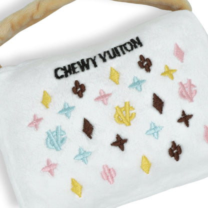 Chewy Vuiton Handbag - White