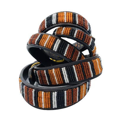 Beaded Dog Collar - Oscar