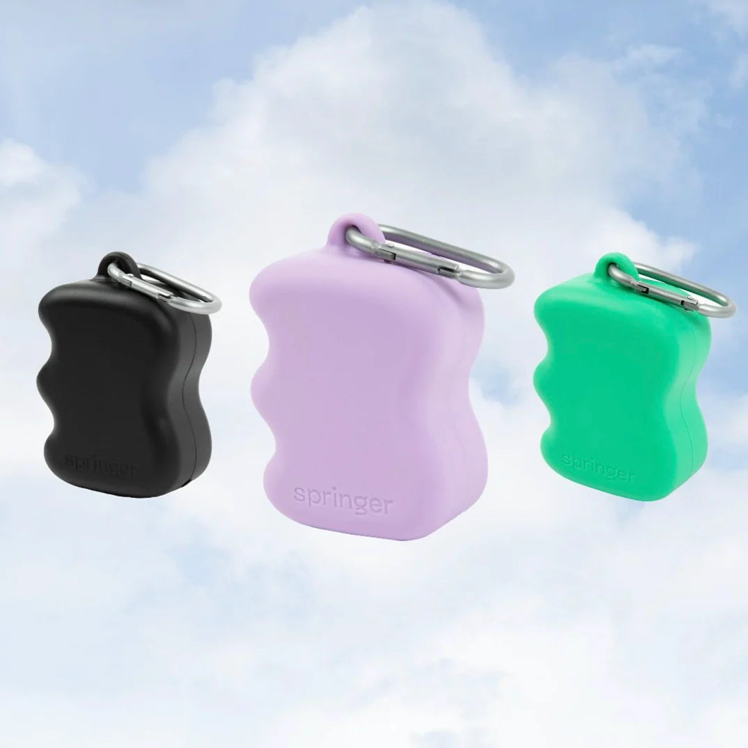 Silicone Dog Treat Dispenser - Springer Green