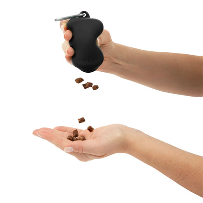 Silicone Dog Treat Dispenser - Black