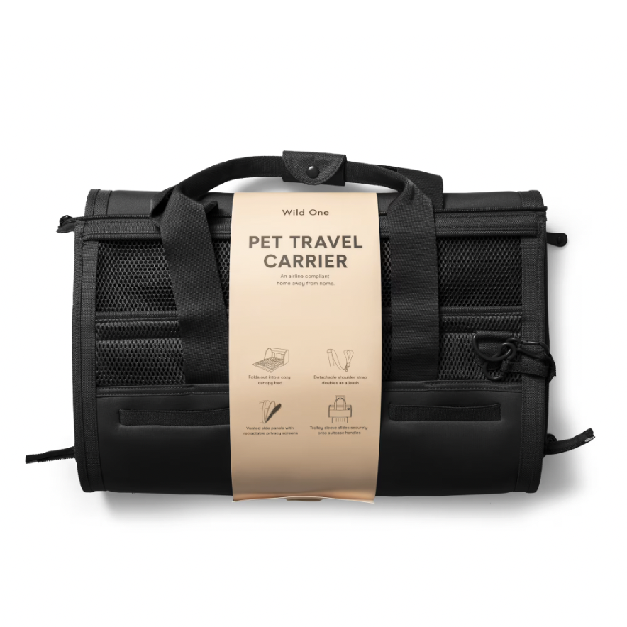 Travel Carrier - Black
