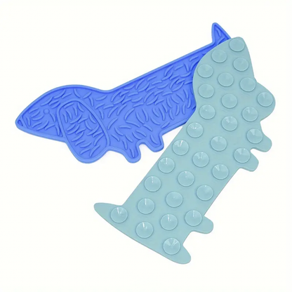Enrichment Licking Mat with Suction Cups - Dachshund