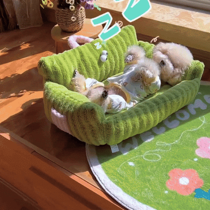 Luxury dog sofa