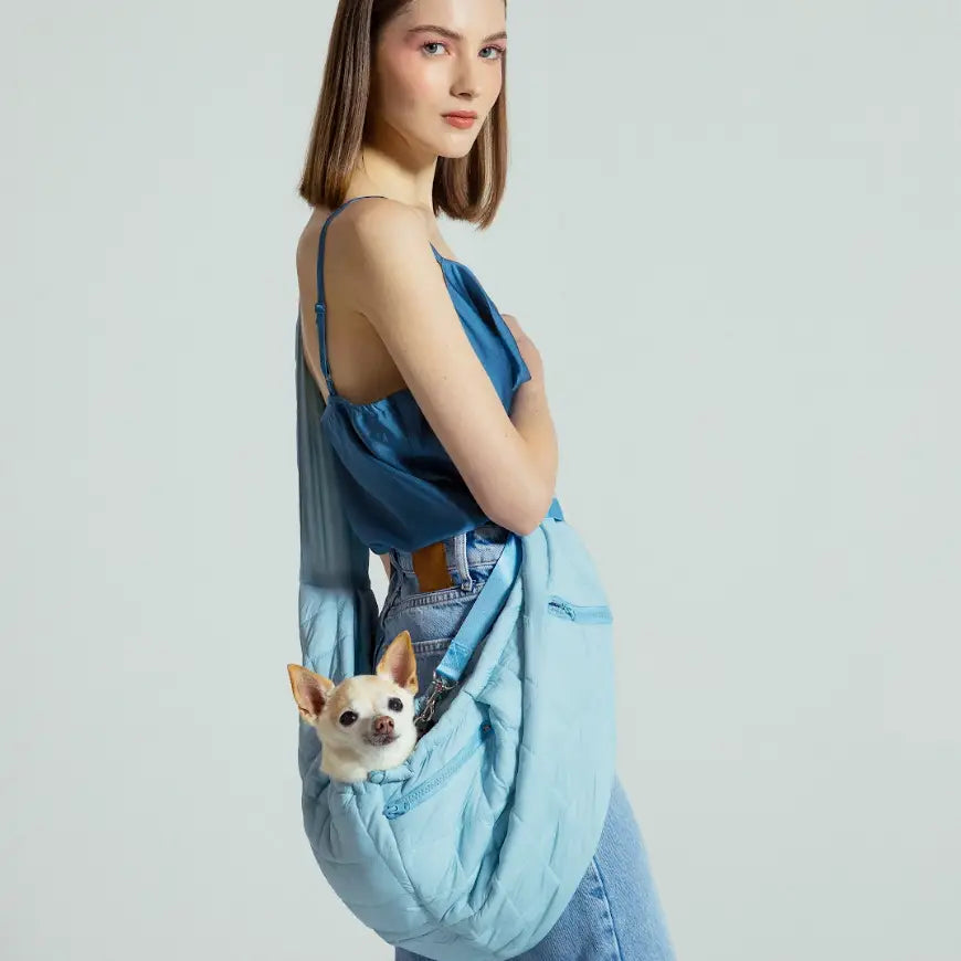 Eco Packable Sling Carrier - Sky Blue