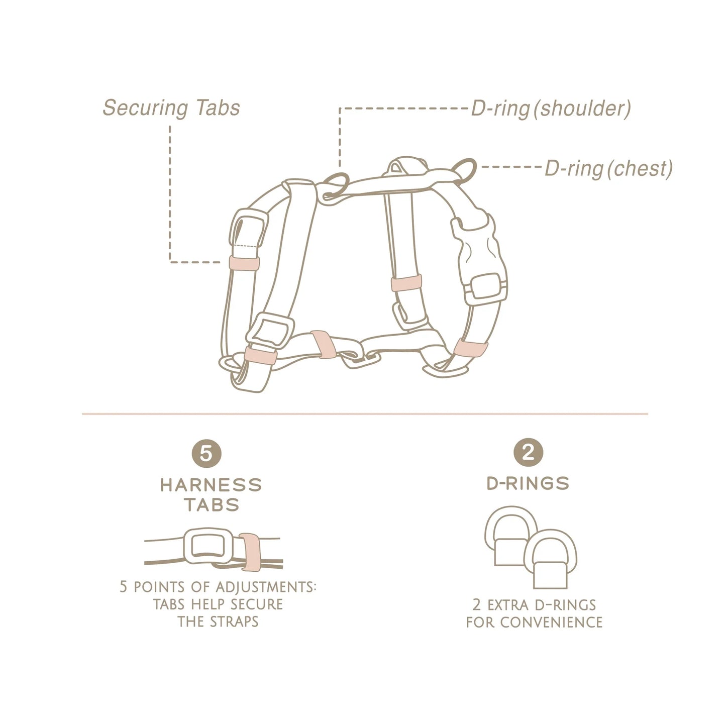 Dog Harness - Hunter Sky