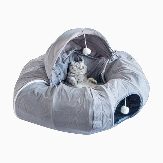 Canopy Cat Tunnel Bed