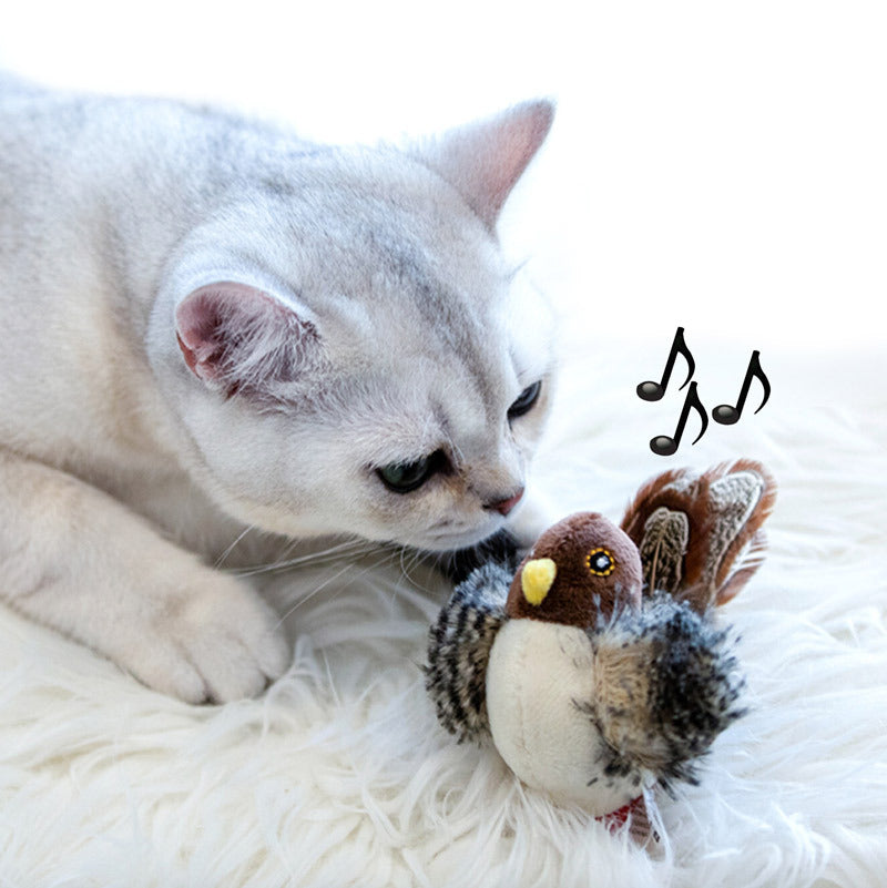Chirping Bird Cat Toy