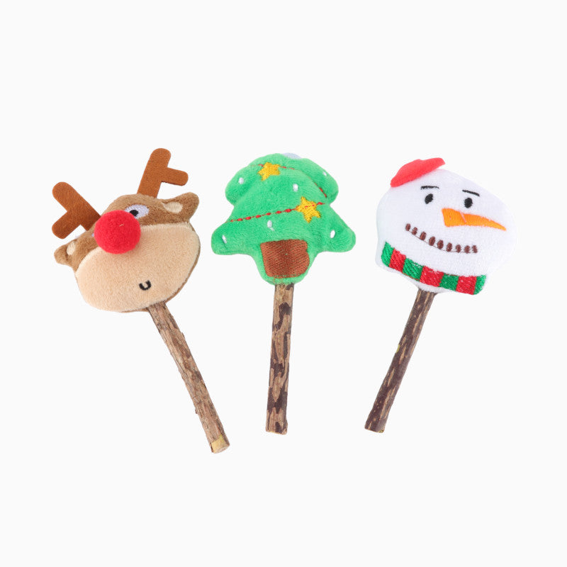 Christmas Catnip Sticks