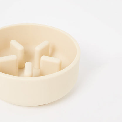 Slow Feeder Bowl - Camel Brown