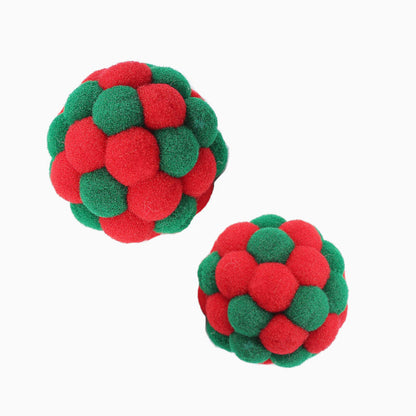 Christmas Catnip Bouncy Ball