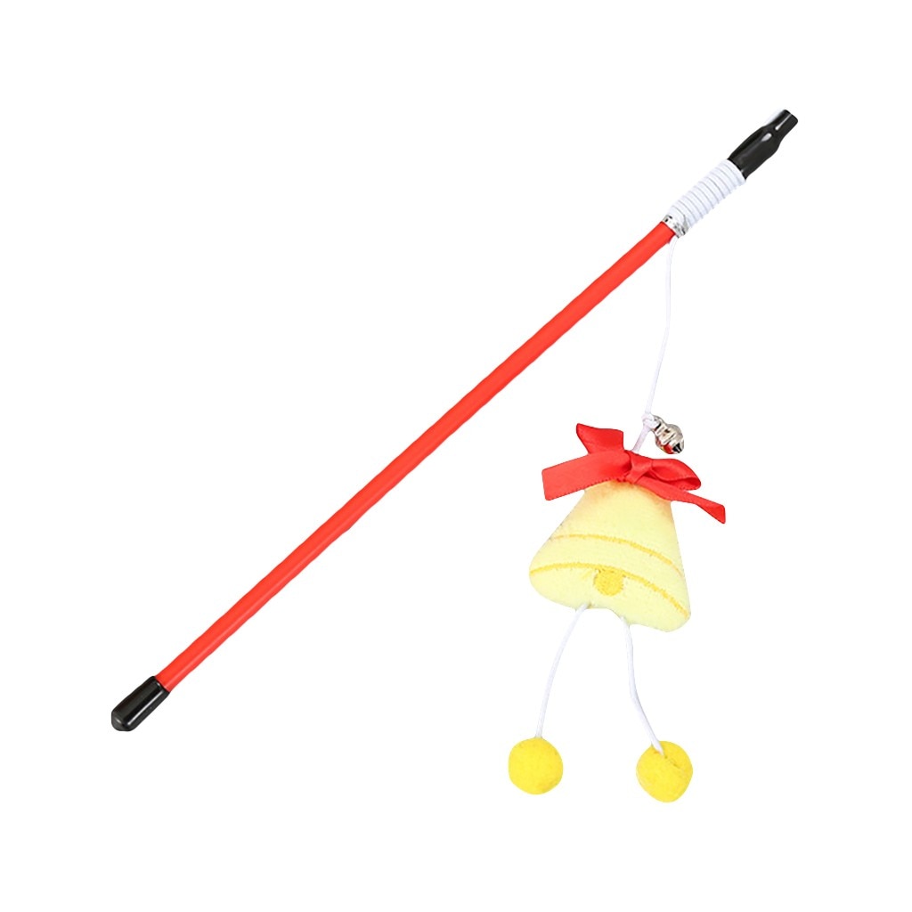 Jingle Bell Cat Wands