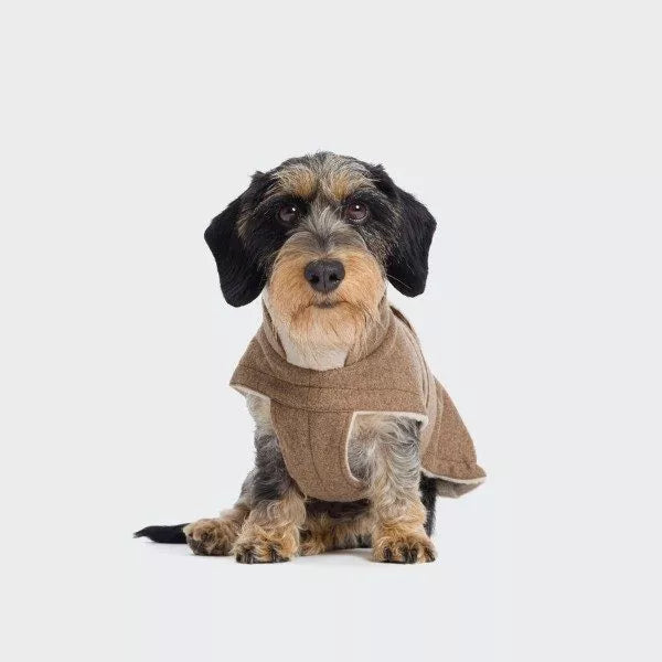 Cloud7 Brooklyn Flannel Coat DACHSHUND - Hazel
