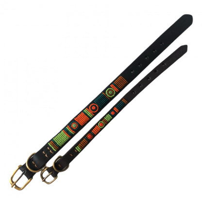 Beaded Dog Collar - Lucy