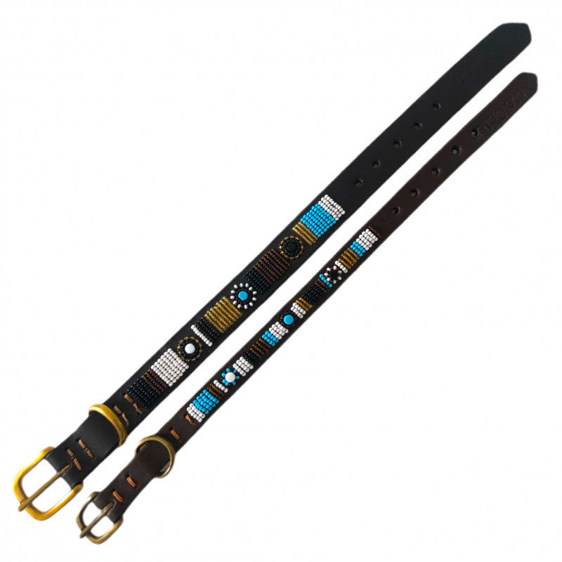 Beaded Dog Collar - Zoé