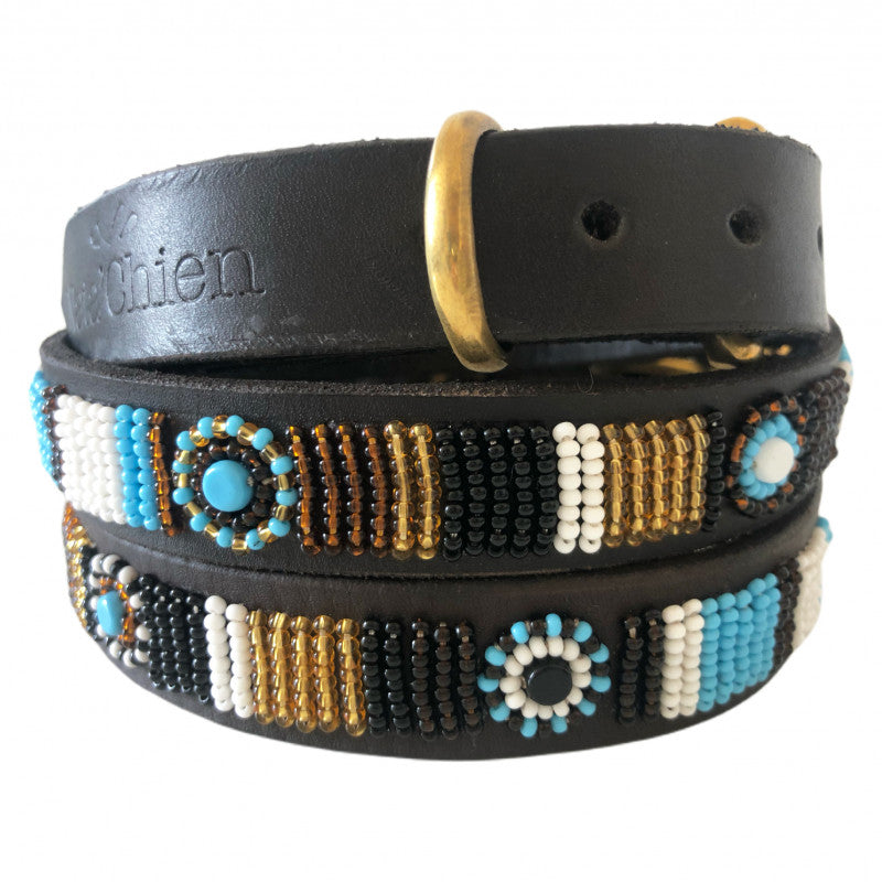 Beaded Dog Collar - Zoé