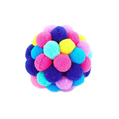 Colorful Catnip Bouncy Ball
