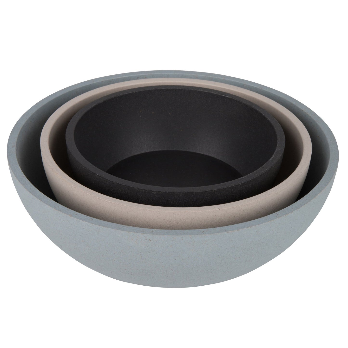 Bamboo Dog Bowl - Dark Grey