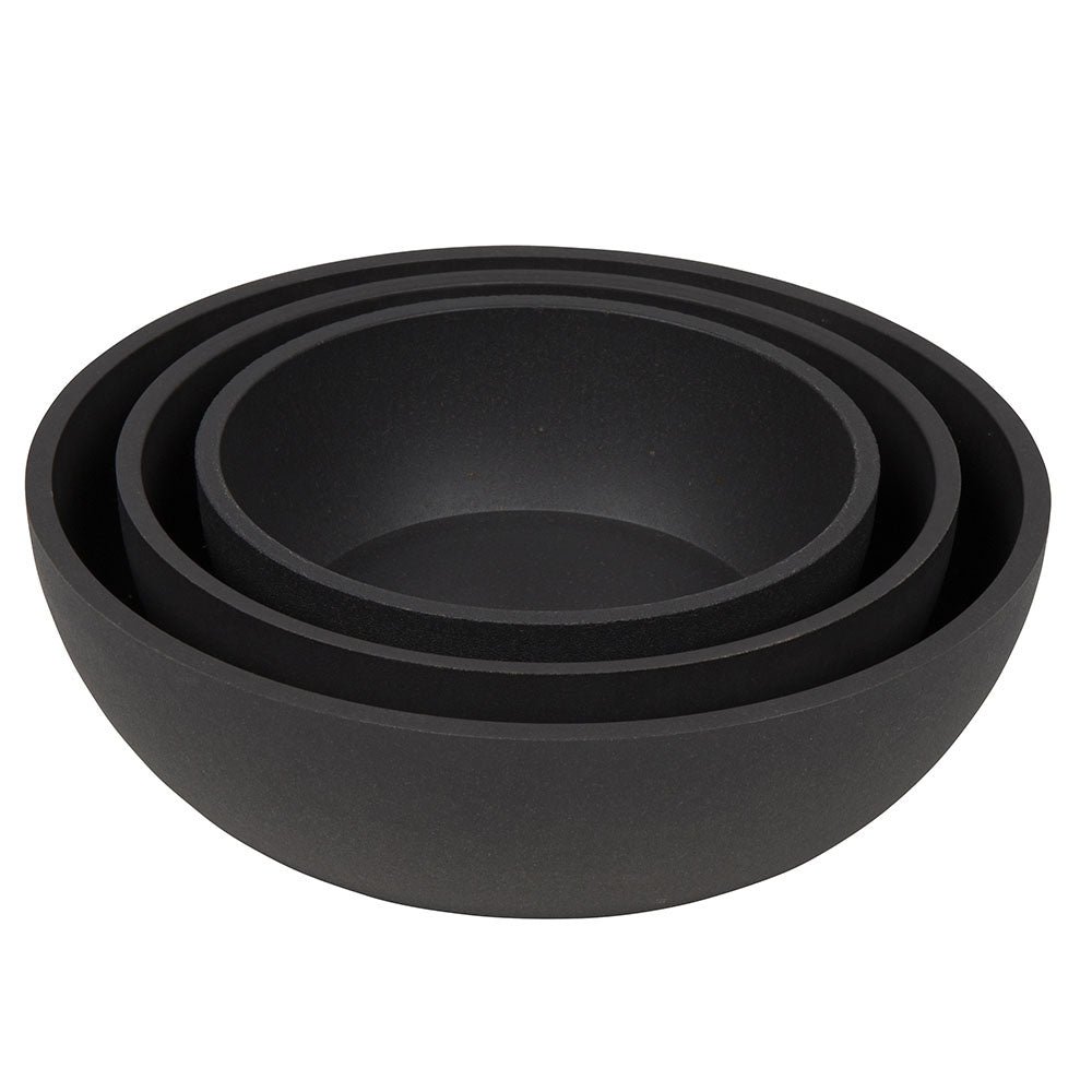 Bamboo Dog Bowl - Dark Grey