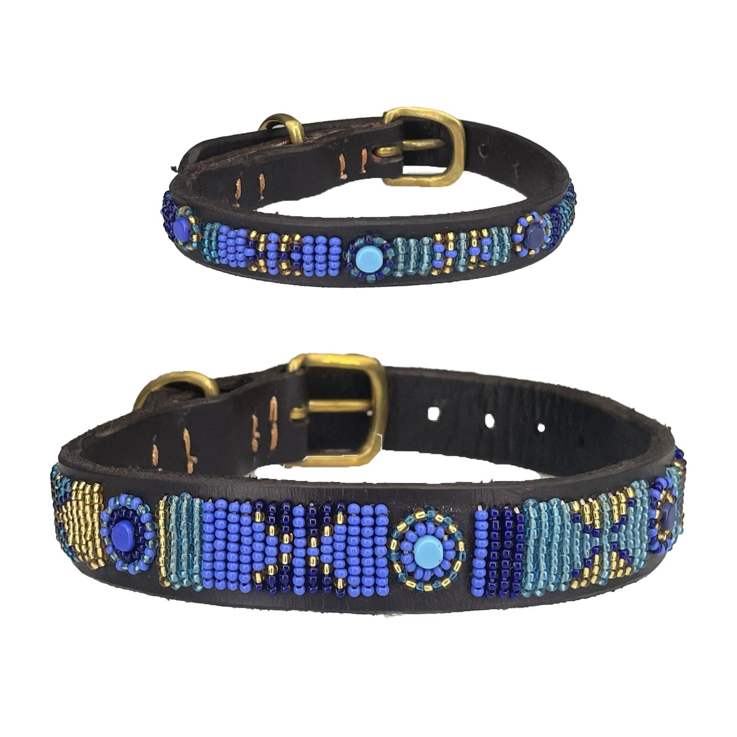 Beaded Dog Collar - Charly