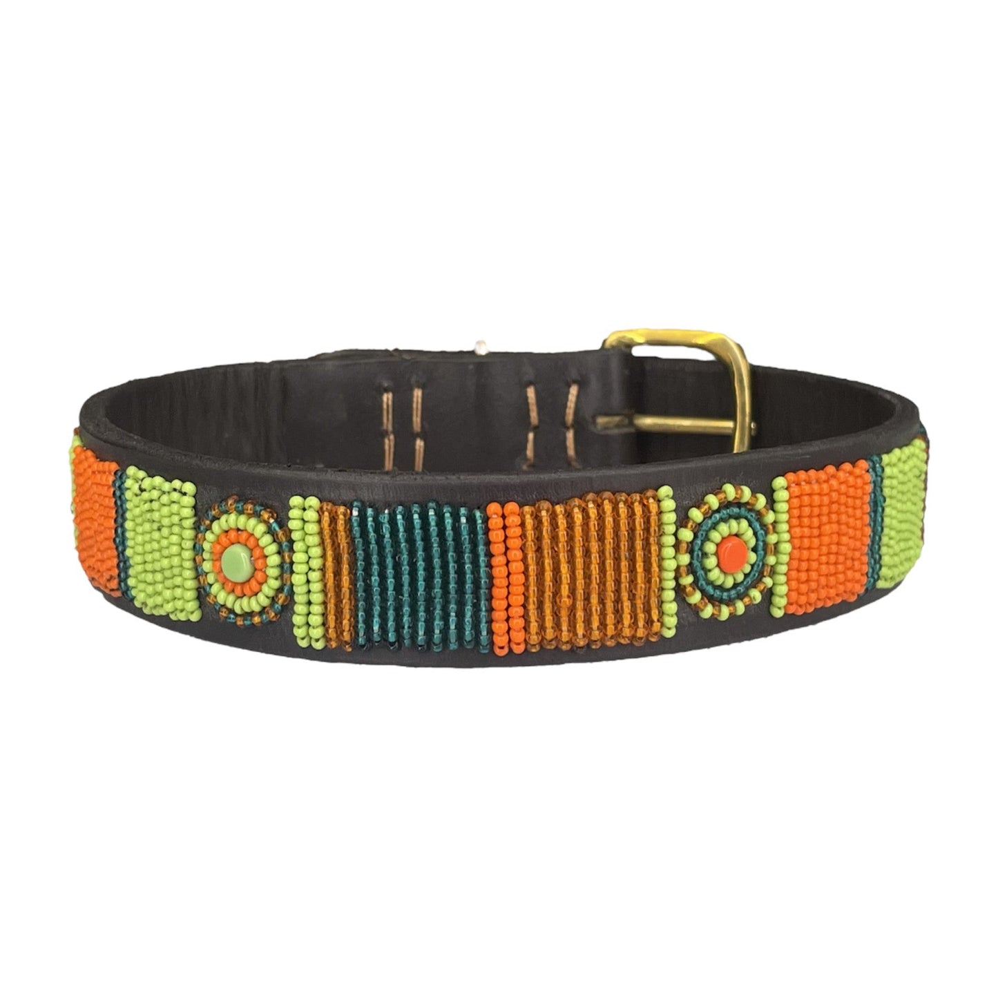 Beaded Dog Collar - Lucy