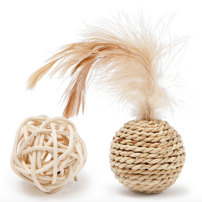 Interactive Bell & Feather Ball Set