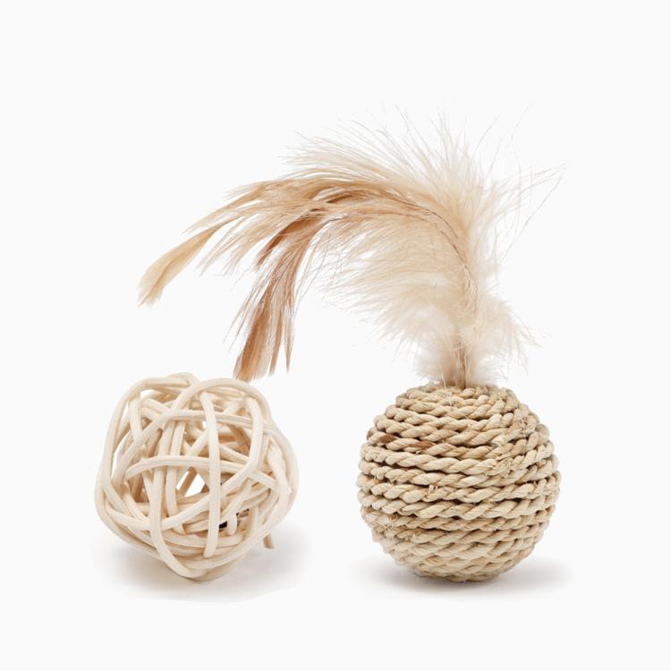Interactive Bell & Feather Ball Set