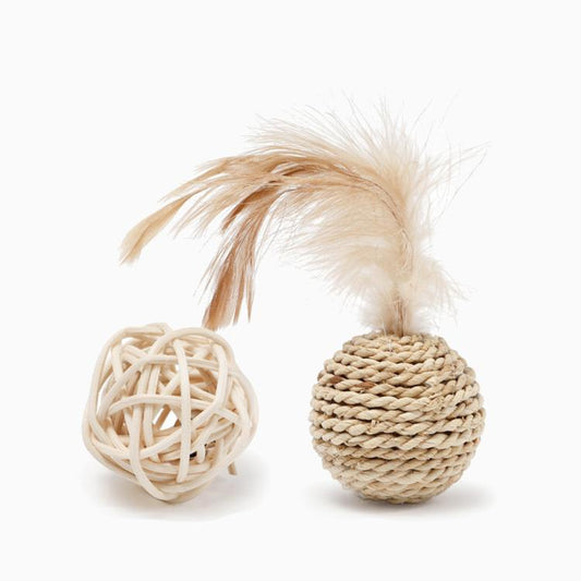 Interactive Bell & Feather Ball Set