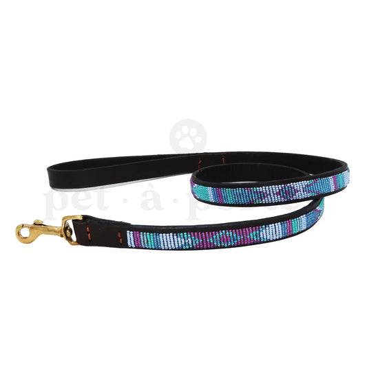 Beaded Dog Lead - Lady