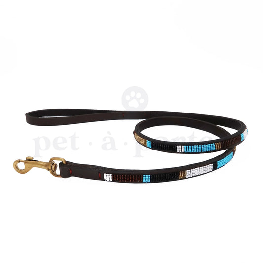 Beaded Dog Lead - Zoé