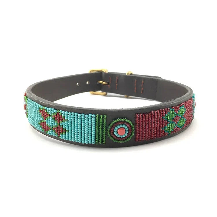 Beaded Dog Collar - Hatti
