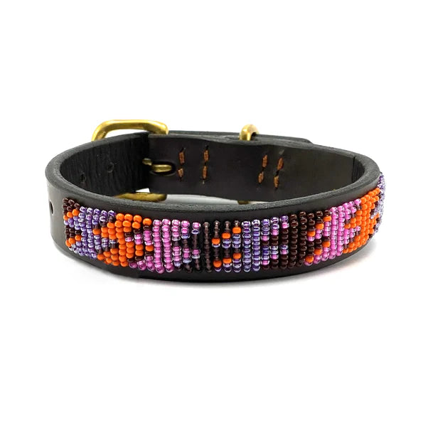 Beaded Dog Collar - Ottilie
