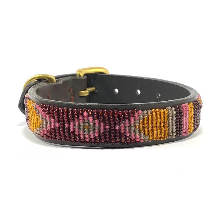 Beaded Dog Collar - Noa