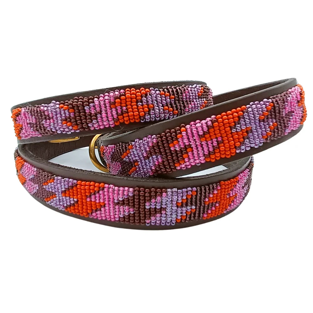 Beaded Dog Collar - Ottilie