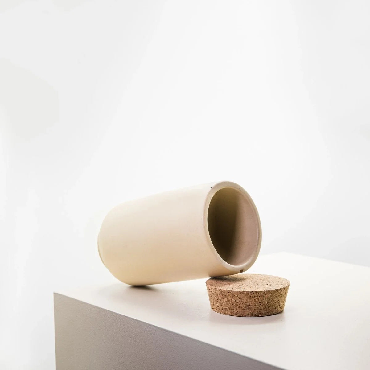 Medium Treat Jar - Camel Brown